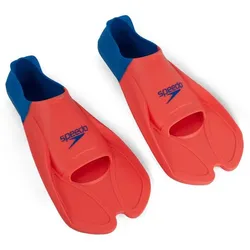 SPEEDO Flossen BIOFUSE FIN AU ORANGE/BLUE, FLURO TANGERINE/POOLBLU/BLUFLM, 35