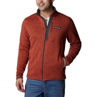 Columbia COLUMBIA-Herren-Fleece-Sweater WeatherTM Full Zip, Warp Red Heather, L