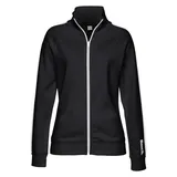 bench. loungewear Sweatjacke Damen schwarz-weiß Gr.48/50