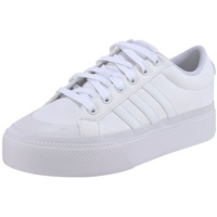 adidas Damen Bravada 2.0 Platform Vulcanized Shoes Low, FTWR White/FTWR White/Chalk White, 38 2/3
