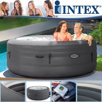 Intex Whirlpool Simple Spa Ø 196x66cm aufblasbar Purespa outdoor für 4 Personen