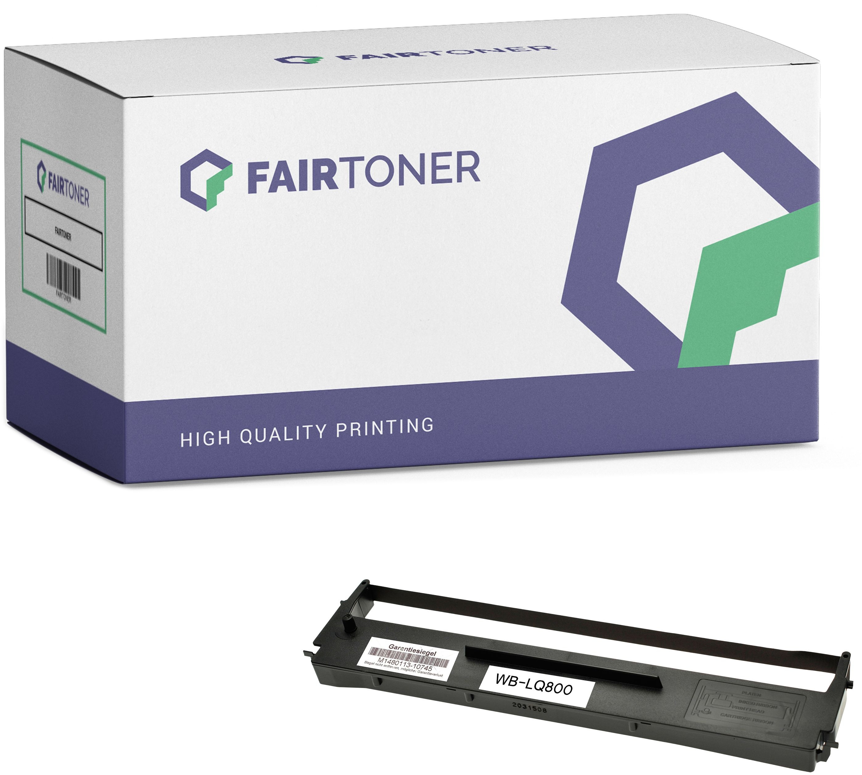 Kompatibel für Sharp Inspector (C13S015021 / 7753) Farbband Schwarz