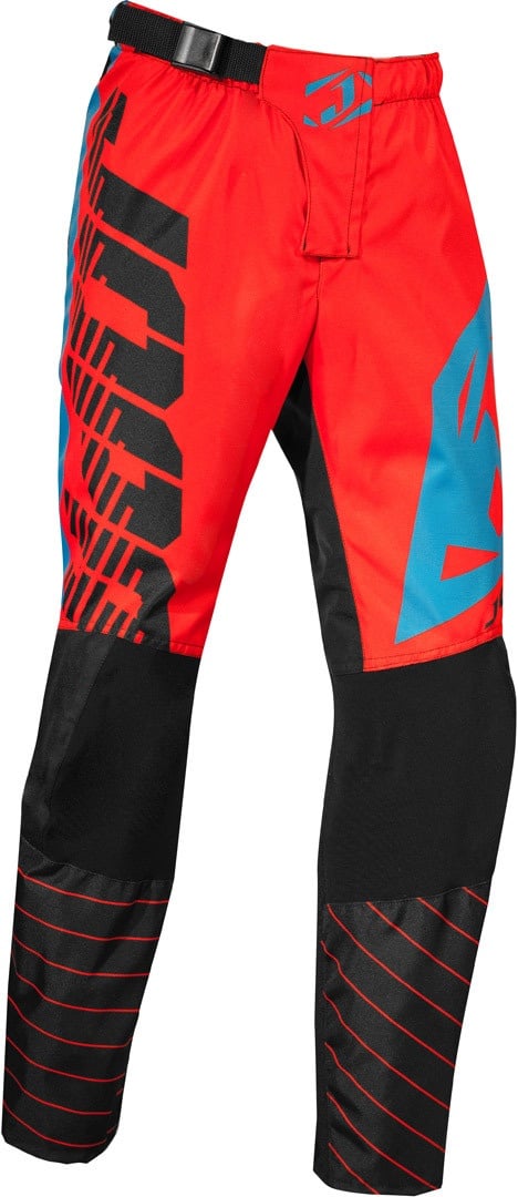 Jopa Sonic MX Kids broek, zwart-rood, M