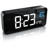 Bearware digitaler Wecker schwarz