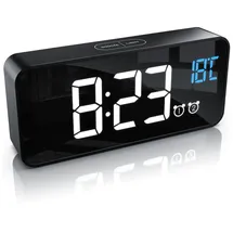 Bearware digitaler Wecker schwarz