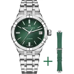 Maurice Lacroix Uhren-Set inkl. Wechselarmband Date AI6007-SS00F-630-D - silber