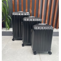 Hartschalenkoffer, Reisekoffer, Koffer, Trolley Handgepäck in schwarz - M, L, XL