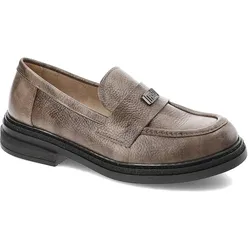 Braune Halbschuhe Armodo Schlupfschuhe, 40