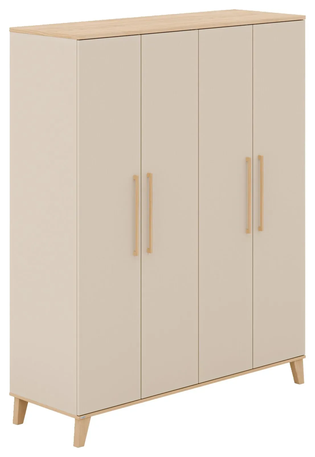 Paidi Kleiderschrank 4-türig MALIO - B/H/T ca. 164,00x202,90x55,60