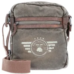 Greenburry Vintage Aviator Umhängetasche 20 cm khaki