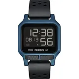 Nixon Herren Digital Quarz Uhr mit Gummi Armband A1320-300-00