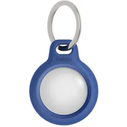 Belkin Secure Holder mit Schlüsselanhänger für Apple AirTag, blau