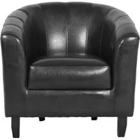 Hti-Living HTI-Living, Sessel, Cocktailsessel Cadogan Schwarz