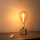 tint white LED-Lampe E27 4,9 W gold