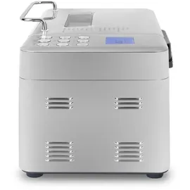 h.koenig BAKE440, Brotmaschine, 3 Brotgrößen, Startvorwahl/Warmhaltefunktion, abnehmbarer Behälter, antihaftbeschichtet, LCD-Display, 600 W