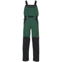 Planam Latzhose grün/schwarz