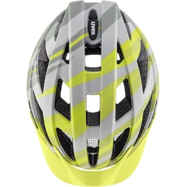 Uvex Air Wing CC Helm grey/lime mat (S41004802)