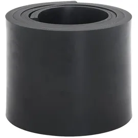 vidaXL Gummileiste für Schneepflug Schwarz 200x15x1 cm