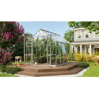 Vitavia Gewächshaus Olymp 8300 Alu 8,3 m2 inkl. Fundament
