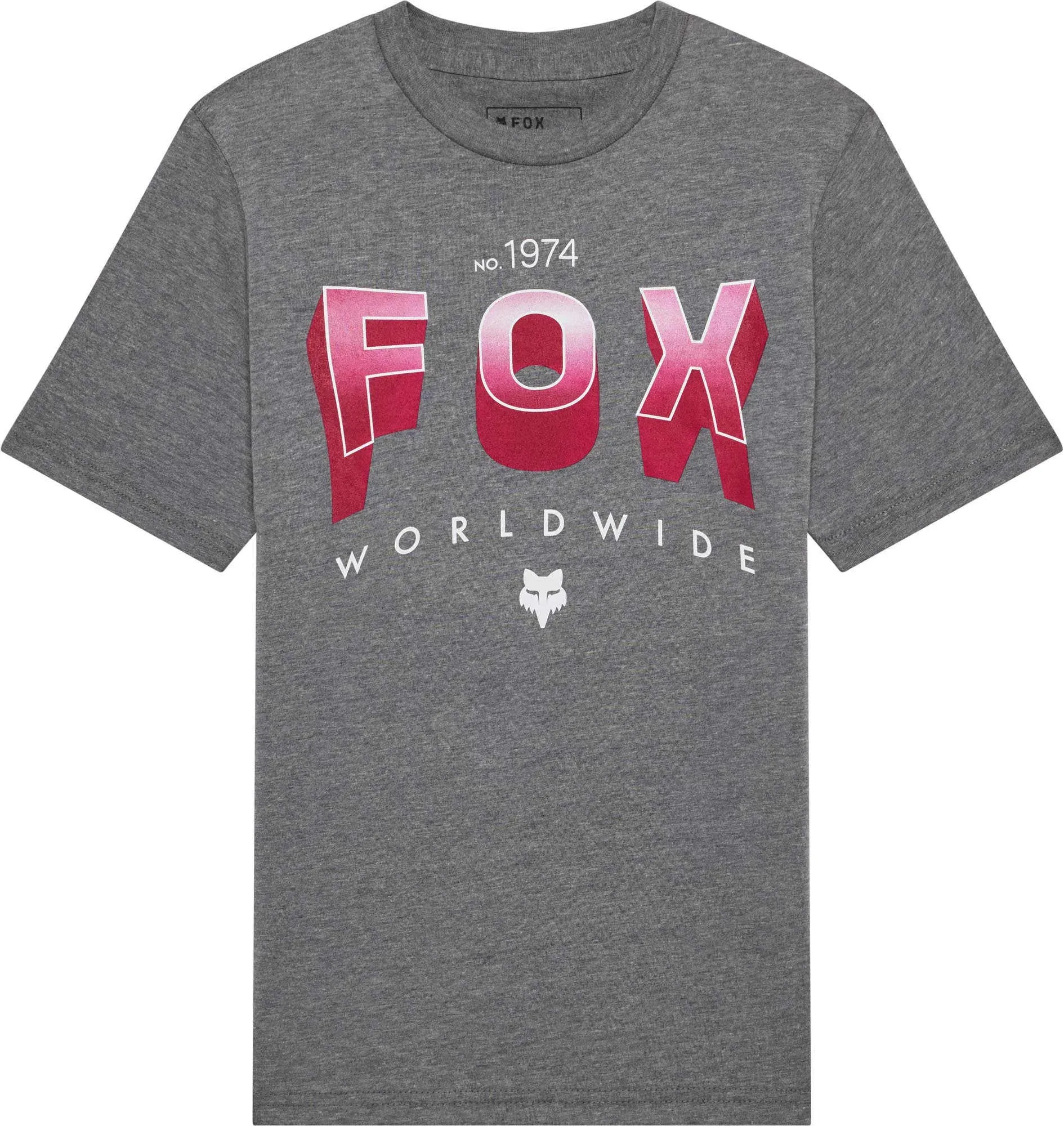 FOX Block Jugend T-Shirt, grau, Größe L