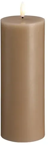 LED pillar candle - Sand - 74x200 mm
