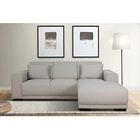 Home Affaire Ecksofa »Bornholm incl. 2 Kissen, Stellmaße 234x162 cm L-Form«, Recamiere wahlweise links oder rechts bestellbar beige