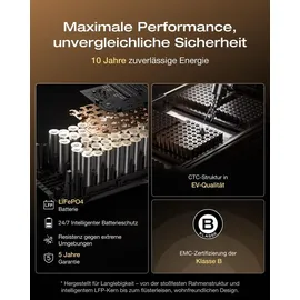 EcoFlow DELTA 3 Max Plus tragbare Powerstation 10 kWh