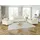 s-style möbel Sitzgarnitur, 3+2+1 Sigurd Beige, Chenille