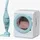 sylvanian families Waschmaschine & Staubsauger 4 cm, blau/rosa/mehrfarbig