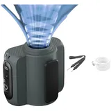 Gürtelventilator, Tragbarer Nackenventilator, Wiederaufladbar, 100 Geschwindigkeitsstufen, Für Baustellen, Zuhause Und Outdoor-aktivitäten.