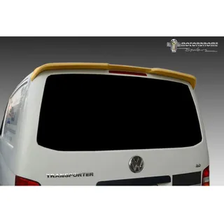 Motordrome Dachspoiler kompatibel mit Volkswagen Transporter T5 2003-2015 (Modelle mit Heckklappe) (PU)