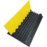 as - Schwabe AS Schwabe Kabelbrücke 63255 Gummi Gelb Anzahl Kanäle: 5 880mm Inhalt: 0.88m