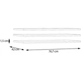 Forte Einlegeboden 3er Set 76,7 cm x 42 cm x 1,5 cm