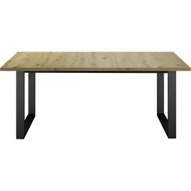 Mäusbacher Ausziehtisch 90 x 73 x 90 cm schwarz