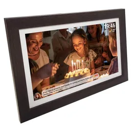 Denver Frameo 1543DW Digitaler Bilderrahmen Braun 15,6 Zoll| Preis nach Code SOMMER