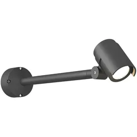 LUCANDE Beatrix 1 LED Außenleuchte 58 cm schwarz Aluminium