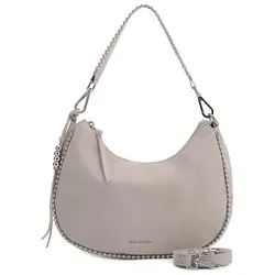FredsBruder All About Beads Schultertasche Leder 30.5 cm  grau
