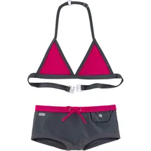 Buffalo Triangel-Bikini grau/pink 122/128
