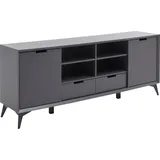 MCA Furniture Sideboard Netanja ¦ grau ¦ Maße cm