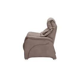 HIMOLLA Relaxsessel 4217 Leder 96 x 109 x 91 cm Braun mit Kopfteil