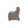 HIMOLLA Relaxsessel 4217 Leder 96 x 109 x 91 cm Braun mit Kopfteil