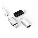 USB-C-auf-Lightning-Adapter, Lightning-Stecker auf USB-Buchse, Ladeadapter für Apple iPhone 12/11/pro/max/XS/XR/X/8 7 Plus/6S/SE2/iPad Pro Air Mini 2020 2019 Typ C Ladekabel Konverter