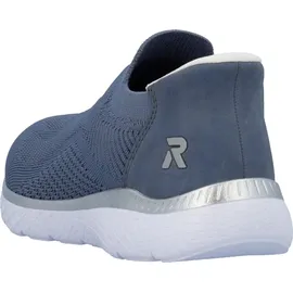 Rieker Slipper Blau Damen Weite G 42