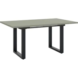 Mäusbacher Ausziehtisch 210 x 75 x 0 cm grün/schwarz
