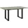 Mäusbacher Ausziehtisch 210 x 75 x 0 cm grün/schwarz