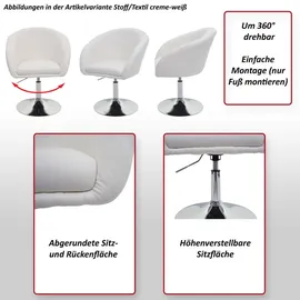 MCW Esszimmerstuhl HWC-F19 Kunstleder rot