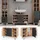 Vicco Waschbeckenunterschrank 80 x 54 cm Anthrazit