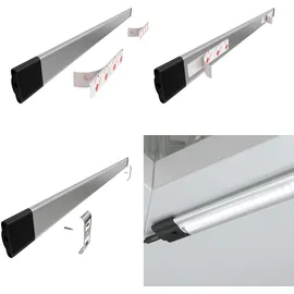 PARLAT LED Unterbauleuchte 1 silber matt flach 90 cm