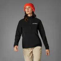 Adidas Multi Essentials Fleece Mit Halbem Reißverschluss - Black