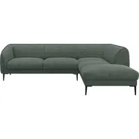 FLEXLUX Ecksofa Belle Designsofa, L-Form, B/T 268/209 cm, Skandinavisches Design, In hochwertiger Verarbeitung orange